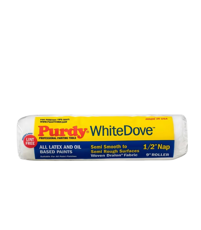 Purdy White Dove Roller Sleeve 1/2" Nap - 9 x 1.5 Inch