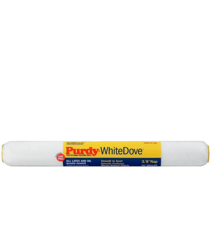 Purdy White Dove Roller Sleeve 3/8" Nap - 18 x 1.5 Inch (457 x 38mm)