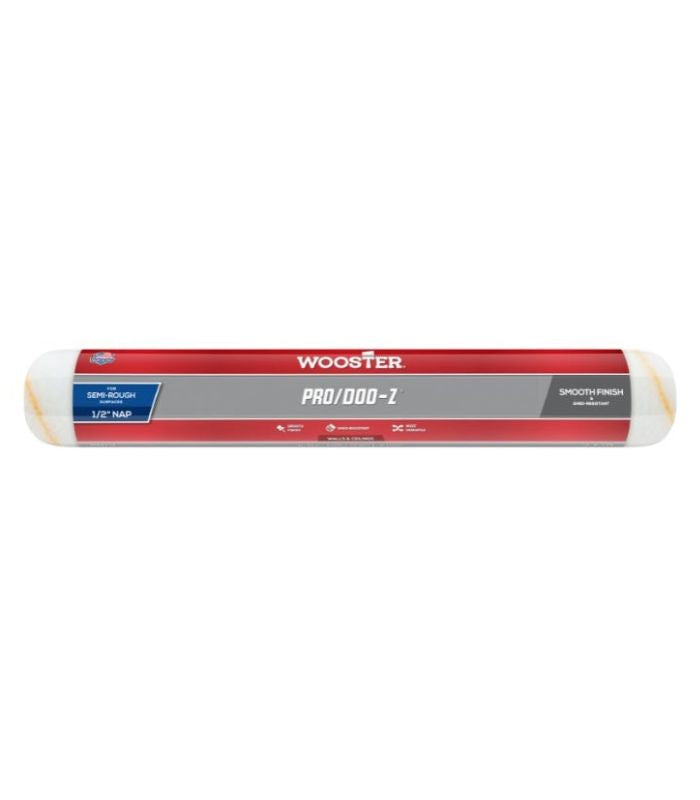 Wooster Pro Doo-Z 1/2" Nap Semi Rough Paint Roller Sleeve - 18 Inch