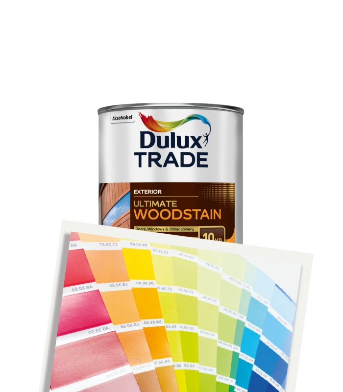 Dulux Trade Ultimate Woodstain 1L - Tinted Mixed Colour