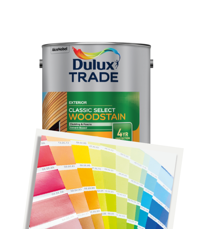 Dulux Trade Classic Select Woodstain 2.5L - Tinted Mixed Colour