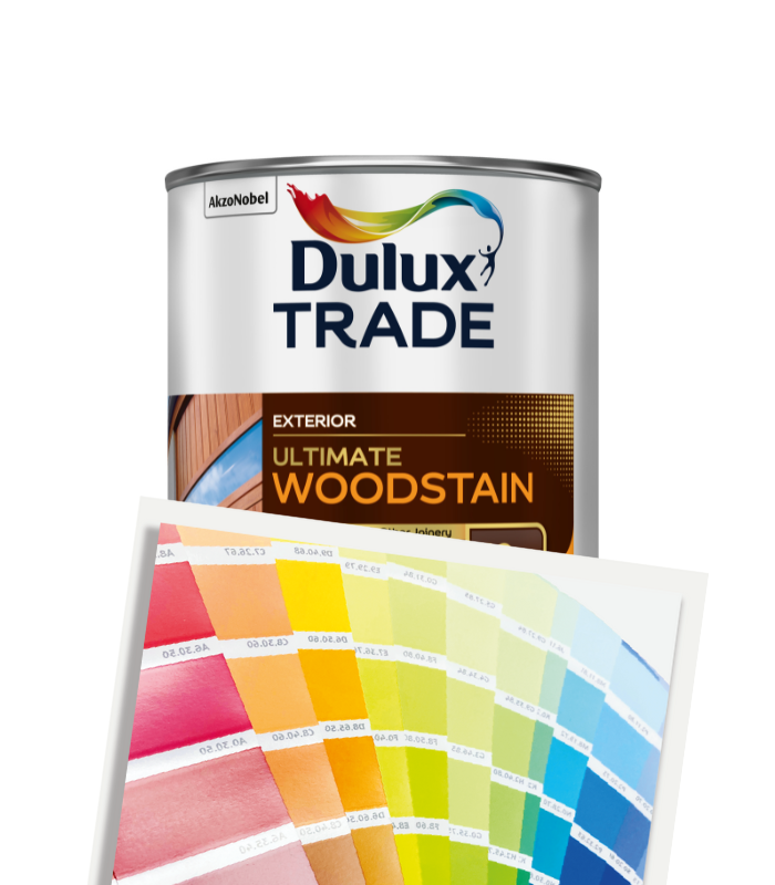 Dulux Trade Ultimate Woodstain 2.5L - Tinted Mixed Colour