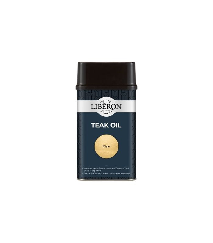 Liberon Teak Oil - With UV Filters - 250ml