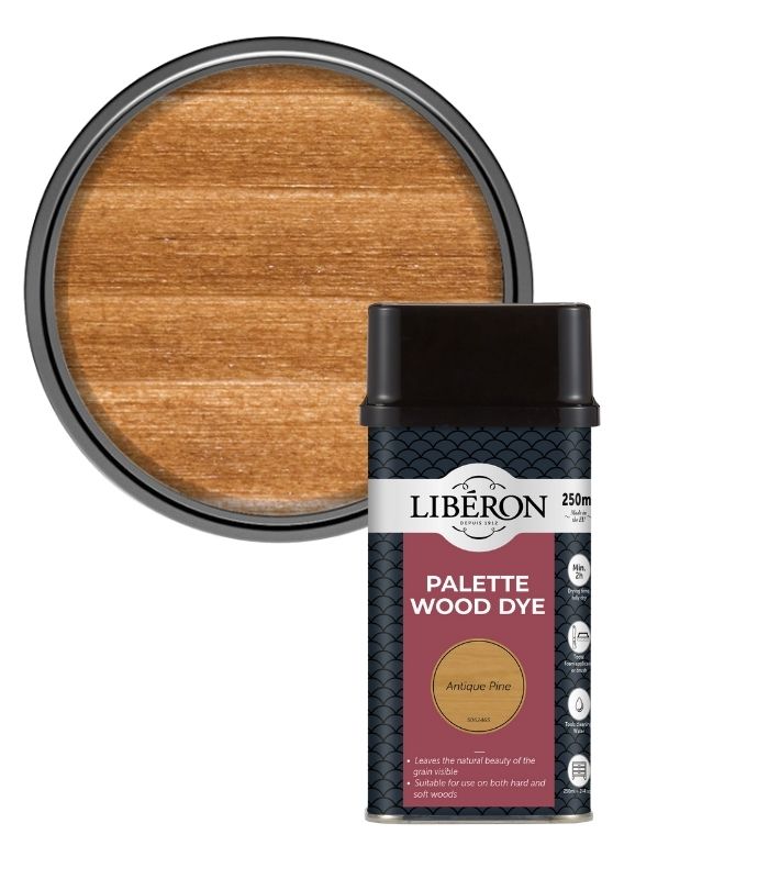 Liberon Interior Floor and Woodwork Palette Wood Dye - Antique Pine - 250ml