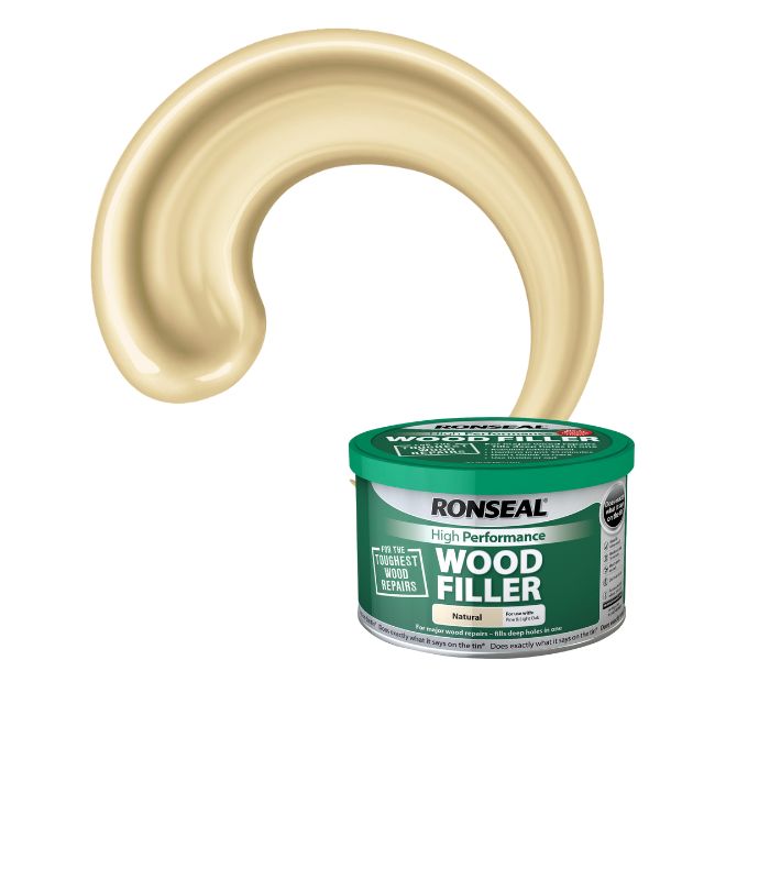 Ronseal High Performance Wood Filler - 2 Part System - Natural - 275g