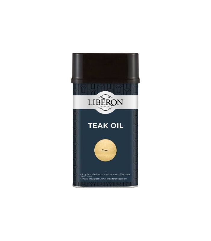 Liberon Teak Oil - With UV Filters - 500ml