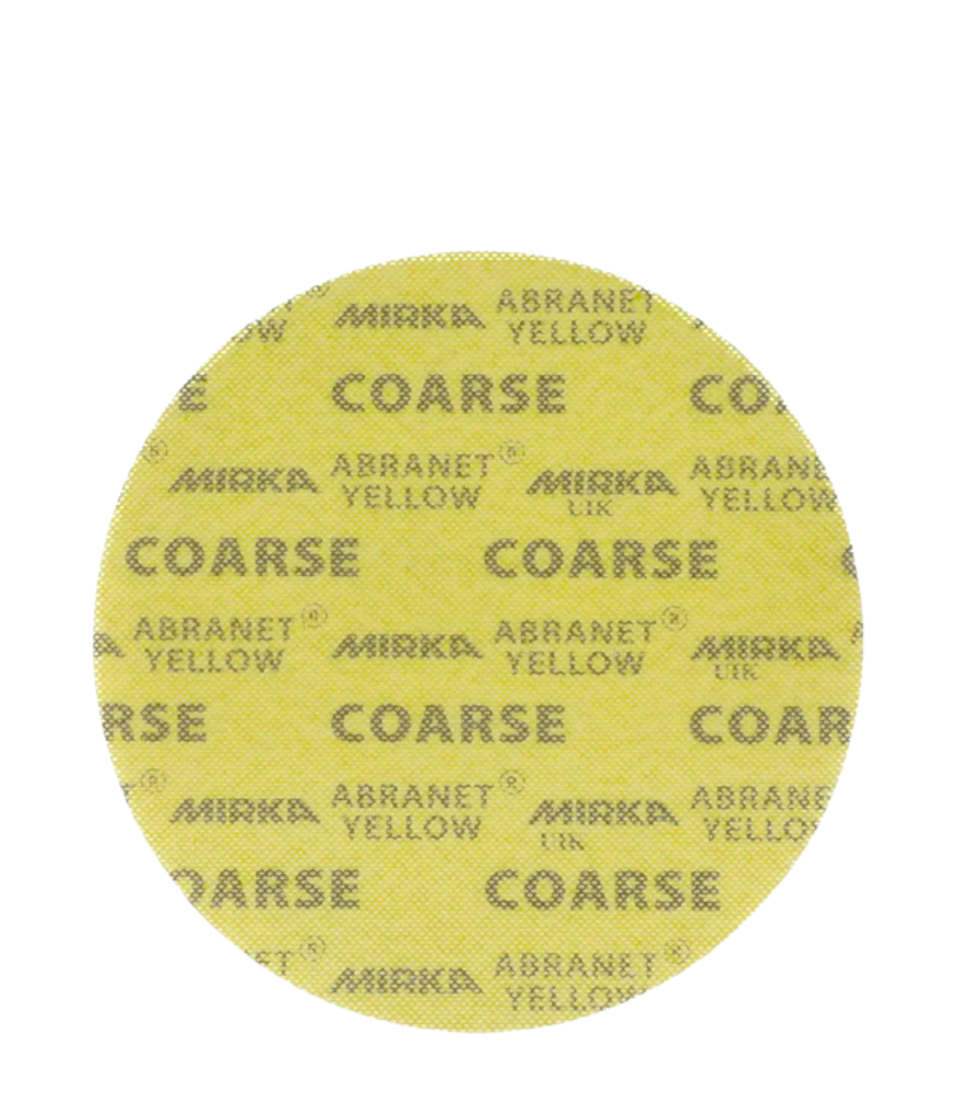 Mirka Abranet Yellow 225mm 20 Pack - Coarse