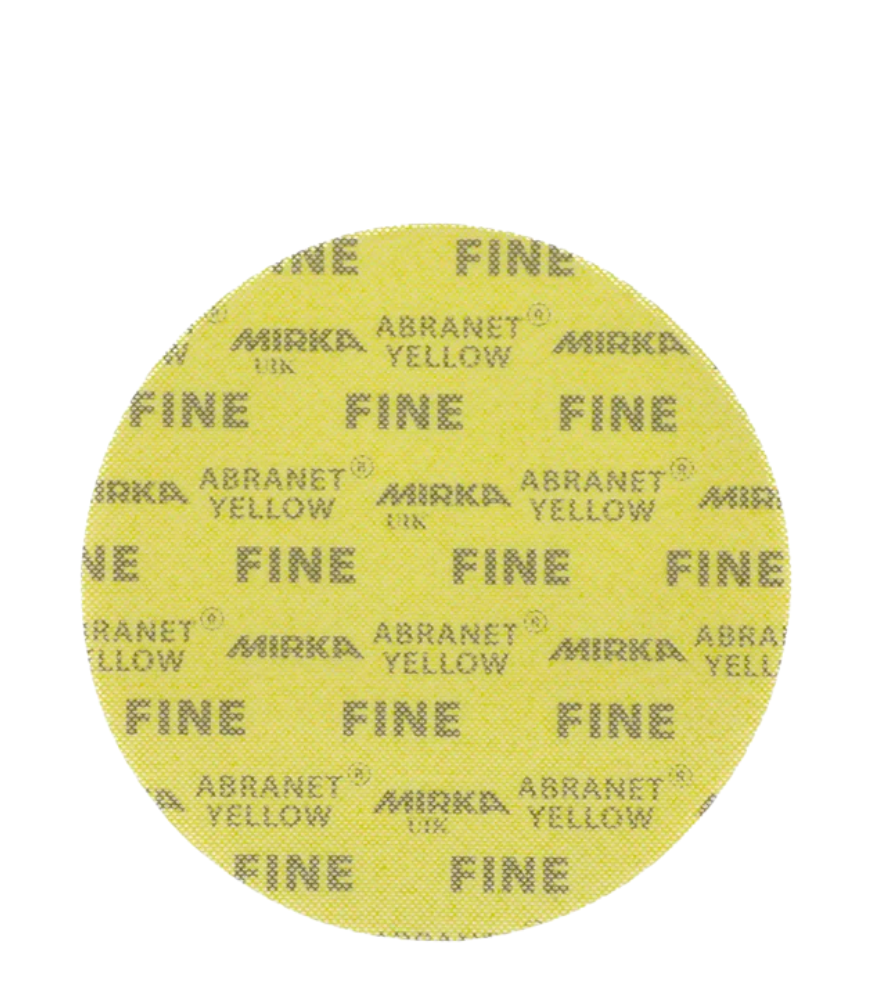 Mirka Abranet Yellow 225mm 20 Pack - Fine