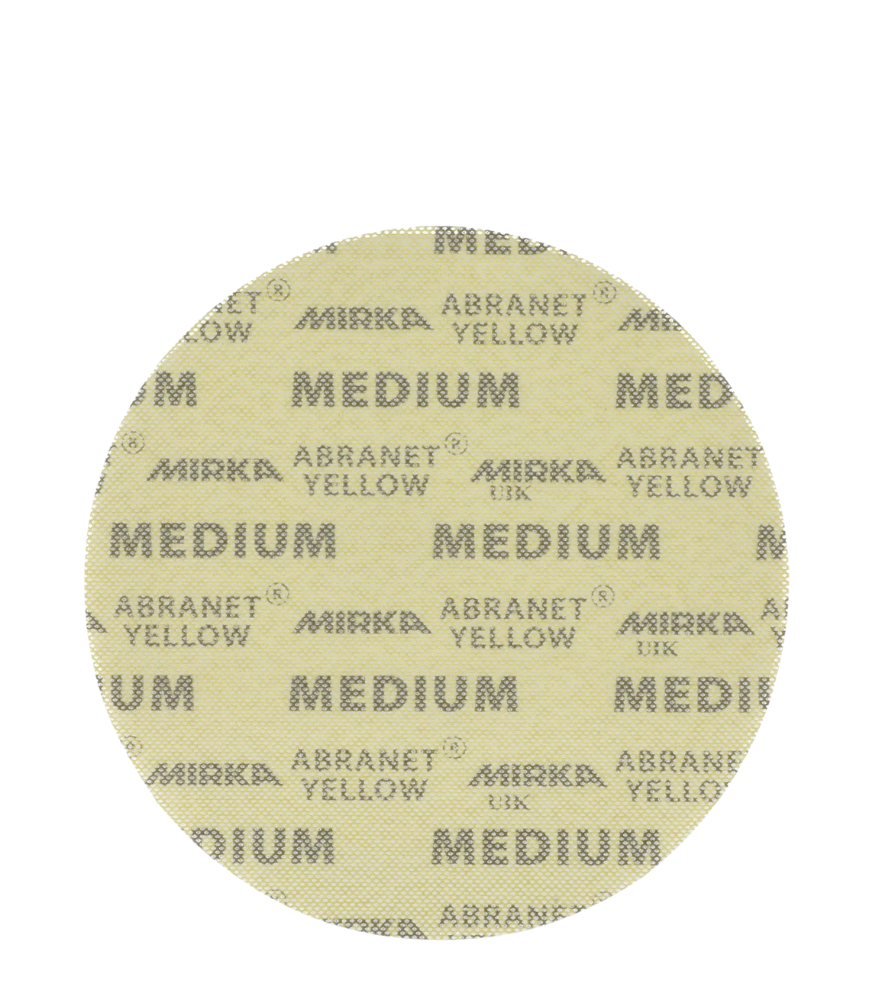Mirka Abranet Yellow 225mm 20 Pack - Medium