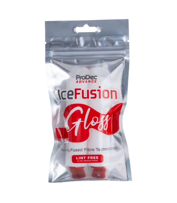 ProDec Ice Fusion Gloss Roller Refill - 4 Inch - 2 Pack