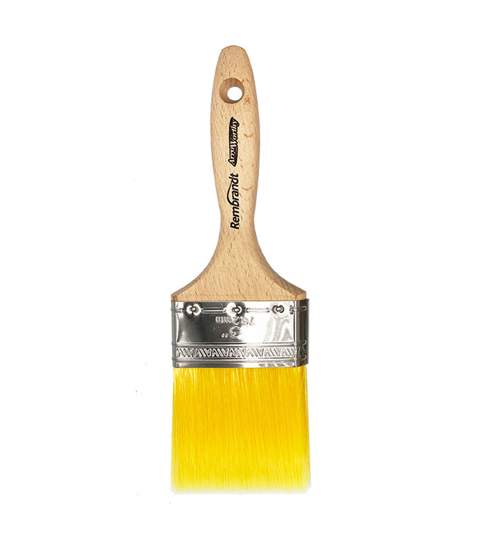 Arroworthy Rembrandt Flat Beavertail Paint Brush - 3"