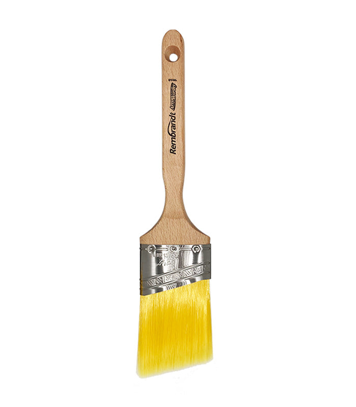 Arroworthy Rembrandt Semi Oval Angular Sash Paint Brush - 2.5"