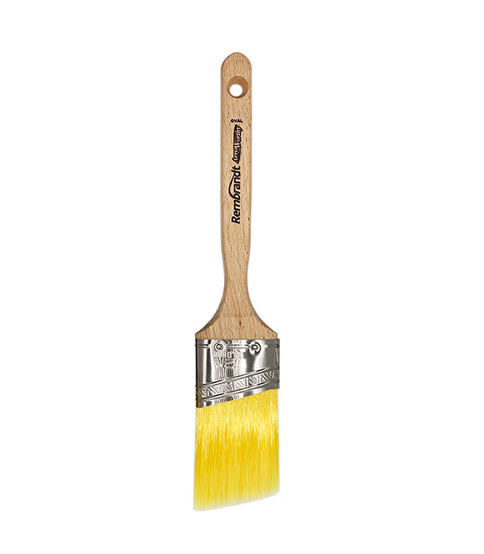 Arroworthy Rembrandt Semi Oval Angular Sash Paint Brush - 2"