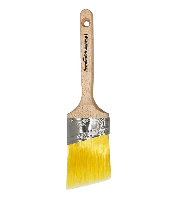Arroworthy Rembrandt Semi Oval Angular Sash Paint Brush - 3"