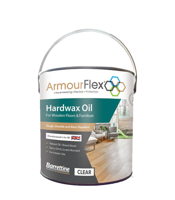 Armourflex Hard Wax Oil Clear - Satin - 2.5L