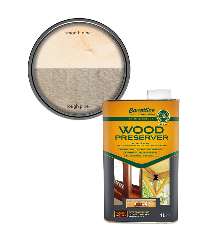 Barrettine Wood Preserver - Clear - 1L