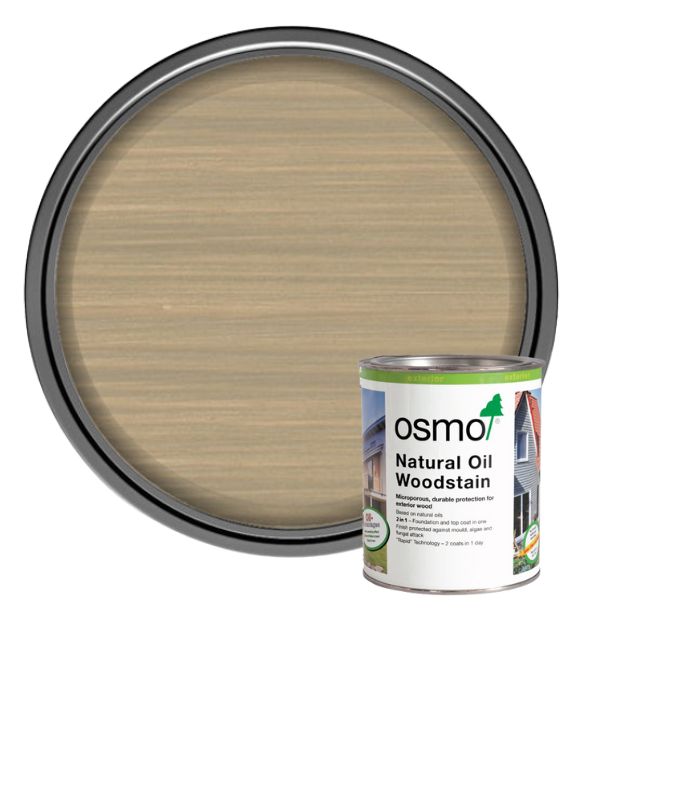 Osmo Natural Oil Woodstain - Basalt Grey - 125ml