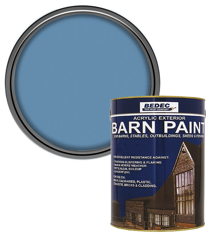 Bedec Barn Paint - Semi-Gloss - Eucalyptus - 2.5L