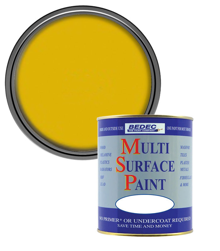 Bedec Multi Surface Paint - Satin - Inca - 750ml