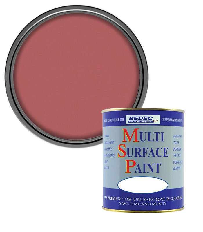 Bedec Multi Surface Paint - Satin - Plum - 750ml