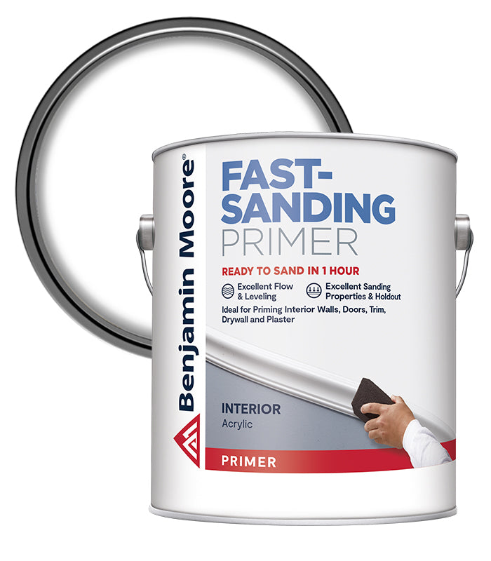 Benjamin Moore Fast Sanding Primer - 1 Gallon (3.78L) - White