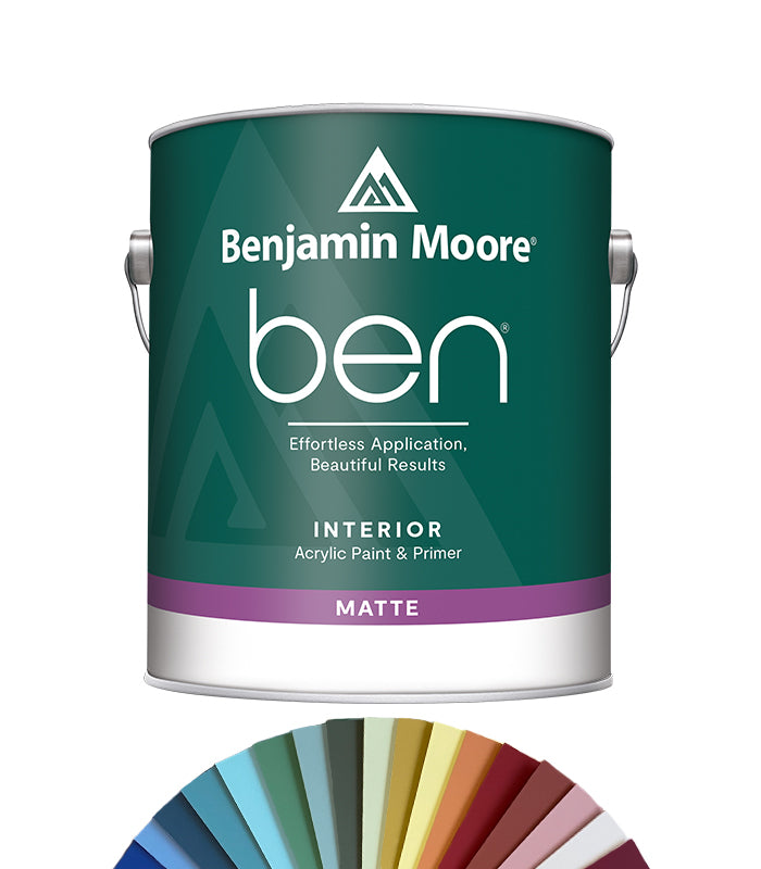 Benjamin Moore Ben Matte - Gallon 3.78L - Tinted Colour Match
