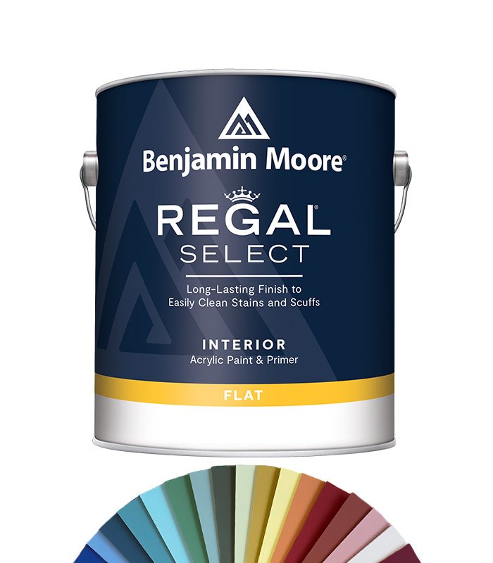Benjamin Moore Regal Select Flat - Gallon 3.78L - Tinted Colour Match