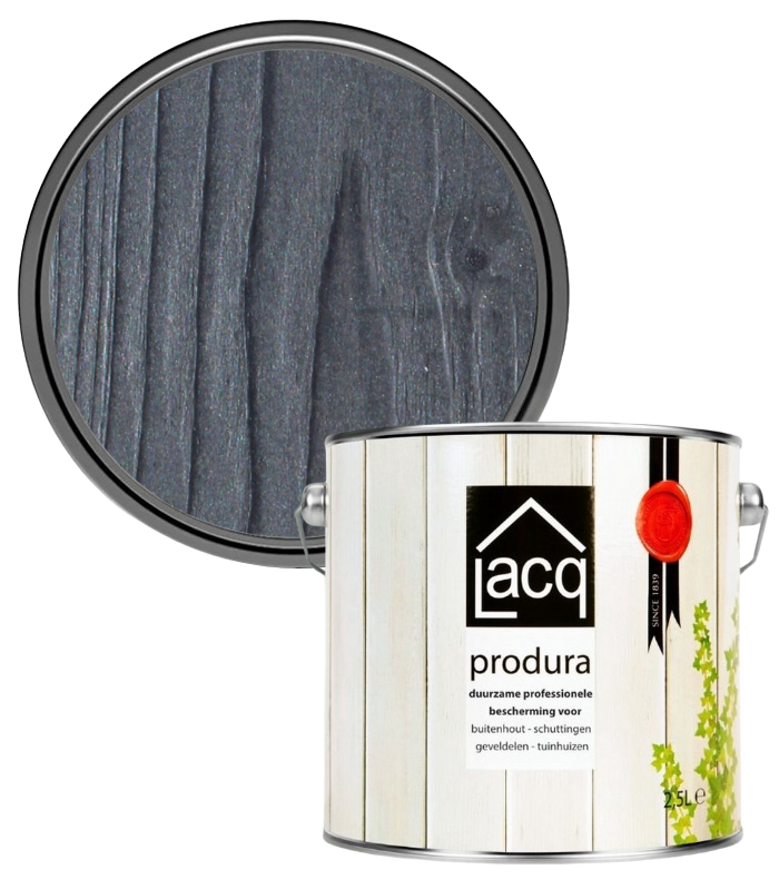 Lacq Produra Superior Wood Protector - Black - 2.5 Litre