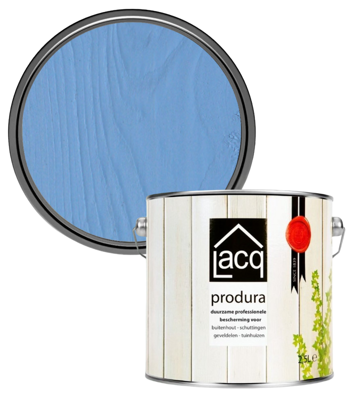 Lacq Produra Superior Wood Protector - Blue Clay - 2.5 Litre