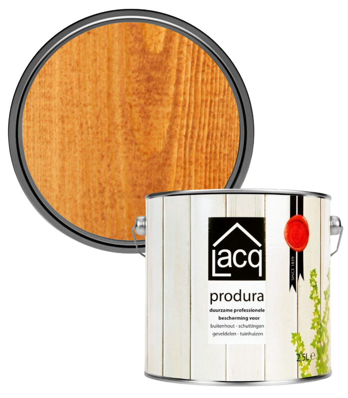 Lacq Produra Superior Wood Protector - Brown - 2.5 Litre