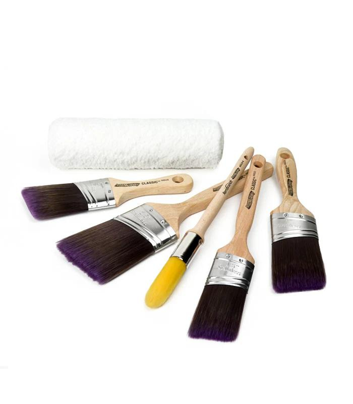 Arroworthy The Essential Decorator's Brush and Roller Set - 6 Pack