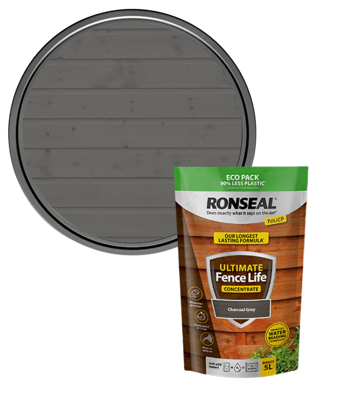 Ronseal Ultimate Fence Life Concentrate - 950ml - Charcoal Grey
