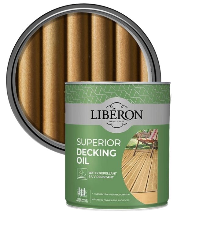 Liberon Superior Decking Oil - Clear - 2.5 Litre
