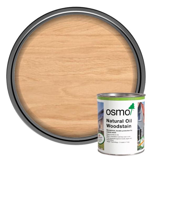 Osmo Natural Oil Woodstain - Clear (Matt) - 125ml