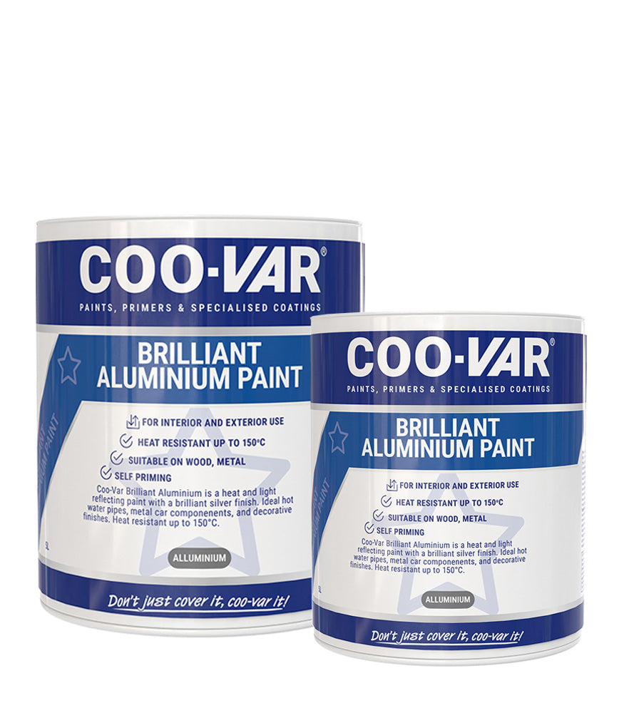 Coo-Var Brilliant Aluminium Paint