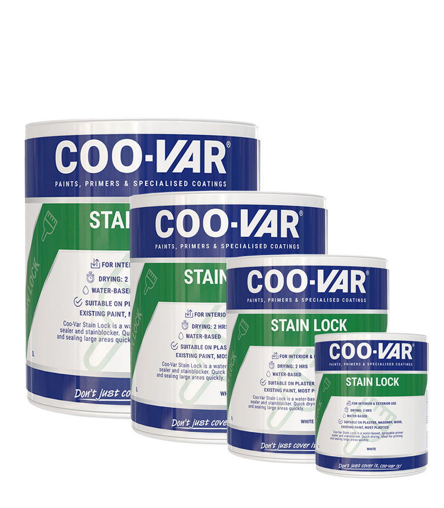 Coo-Var Stain Lock Sprayable Primer - White