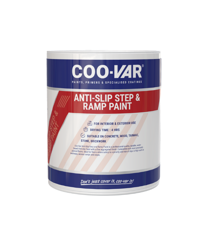 Coo-Var Anti Slip Step and Ramp Paint - 1 Litre