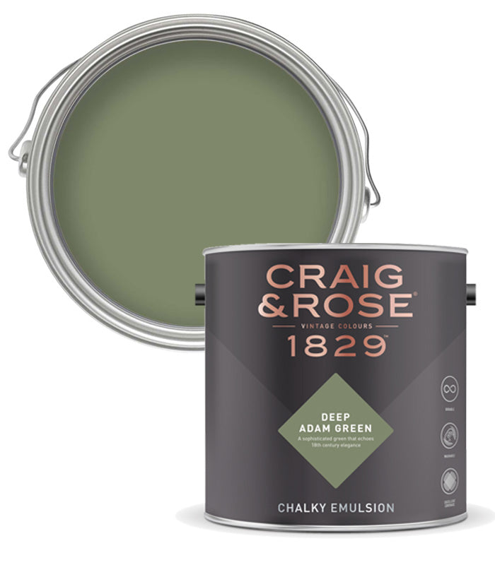 Craig and Rose Chalky Matt - 2.5L - Deep Adam Green