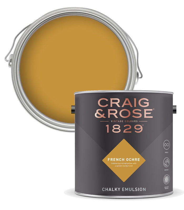 Craig and Rose Chalky Matt - 2.5L - French Ochre