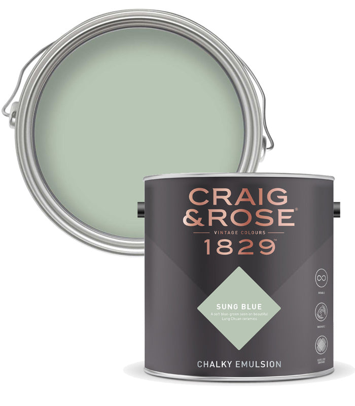 Craig and Rose Chalky Matt - 5L - Sung Blue