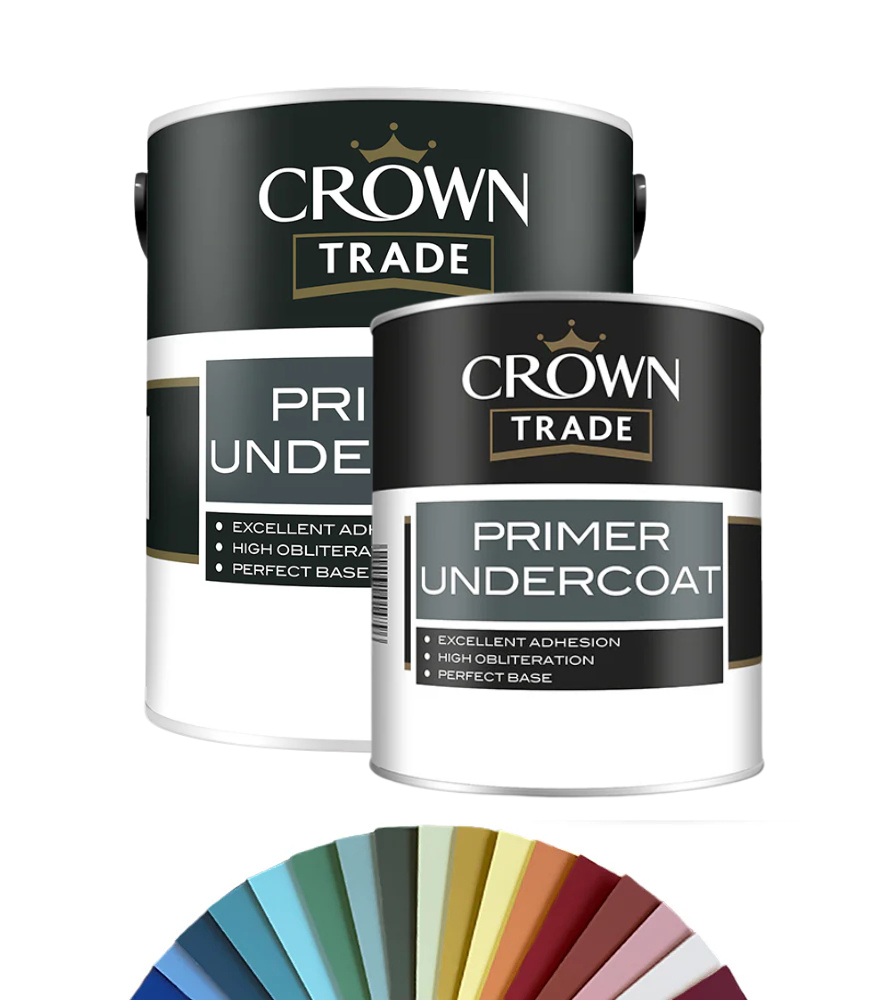 Crown Trade Primer Undercoat - Tinted Colour Match