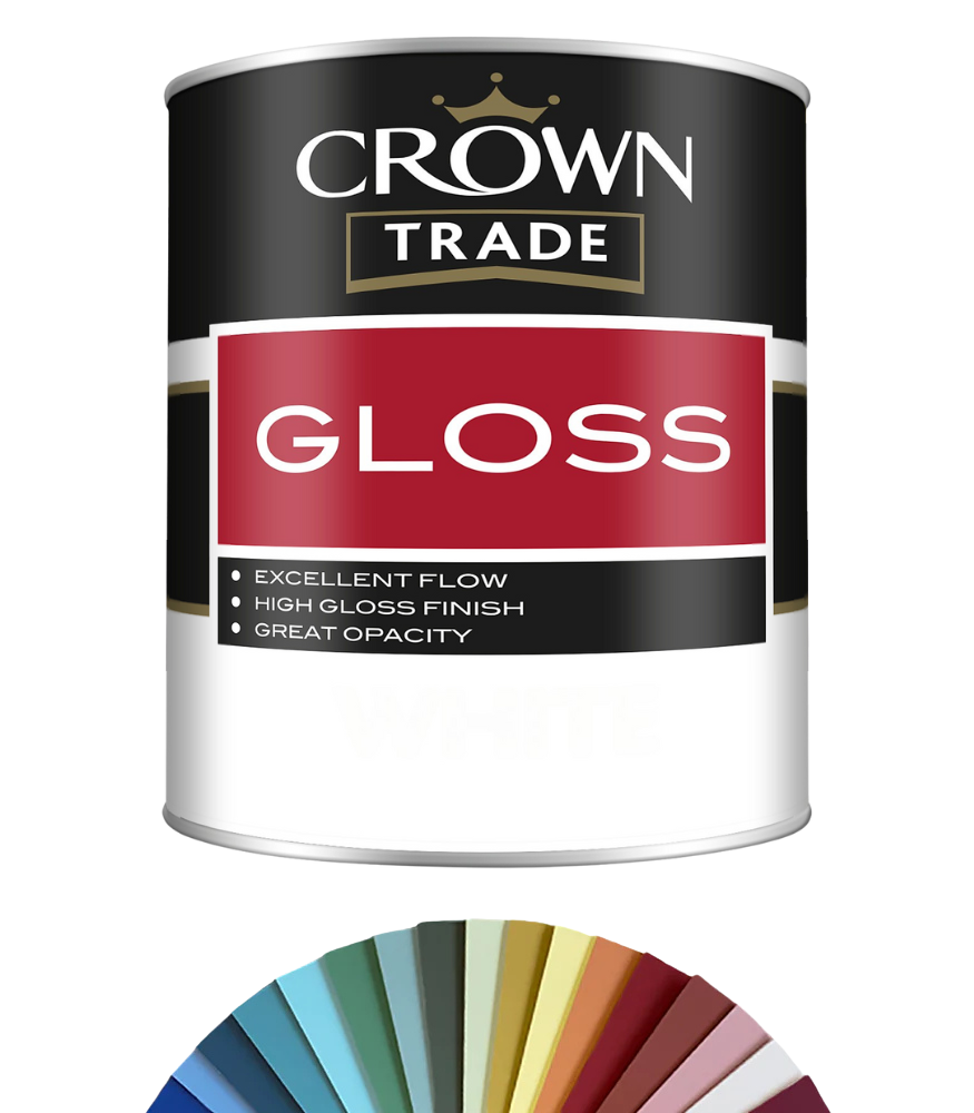 Crown Trade Gloss - 5L - Tinted Colour Match