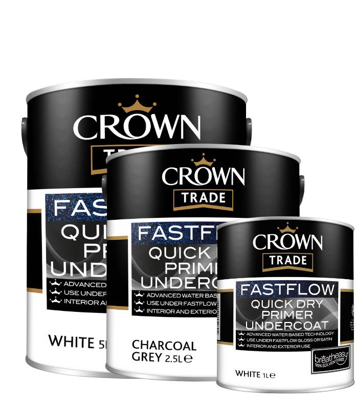Crown Trade Fastflow Quick Dry Primer Undercoat