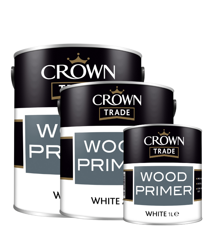 Crown Trade Wood Primer - White