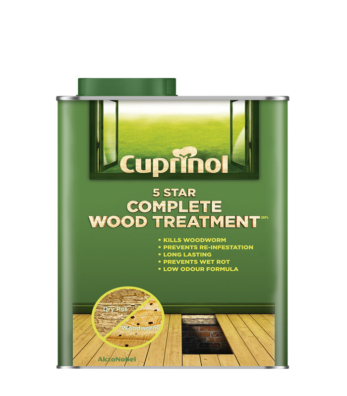 Cuprinol 5 Star Complete Wood Treatment - Clear - 2.5L
