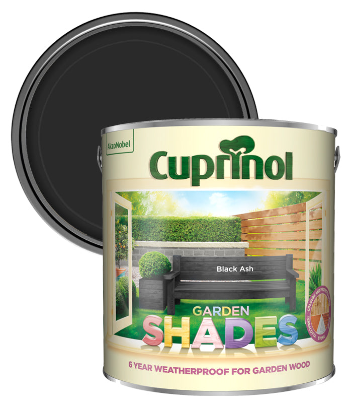 Cuprinol Garden Shades - Black Ash - 2.5L