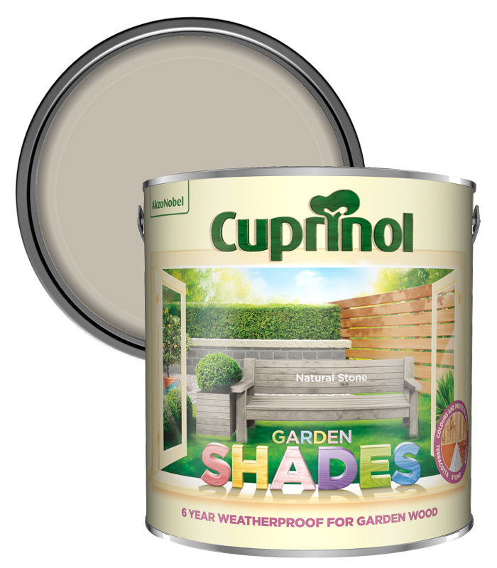Cuprinol Garden Shades - Natural Stone - 2.5L