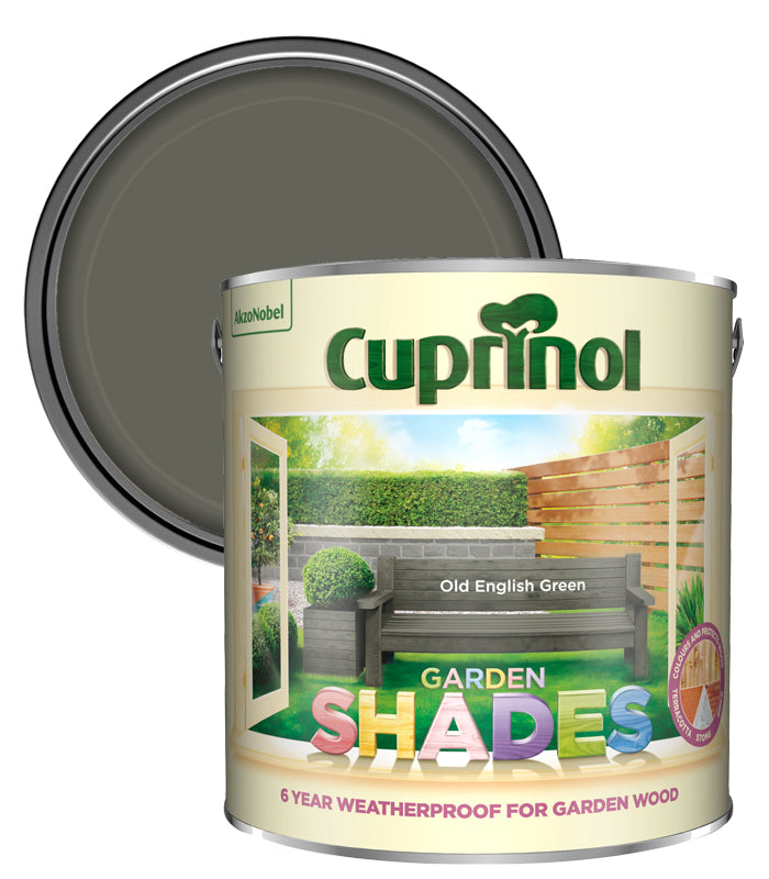 Cuprinol Garden Shades - Old English Green- 2.5L