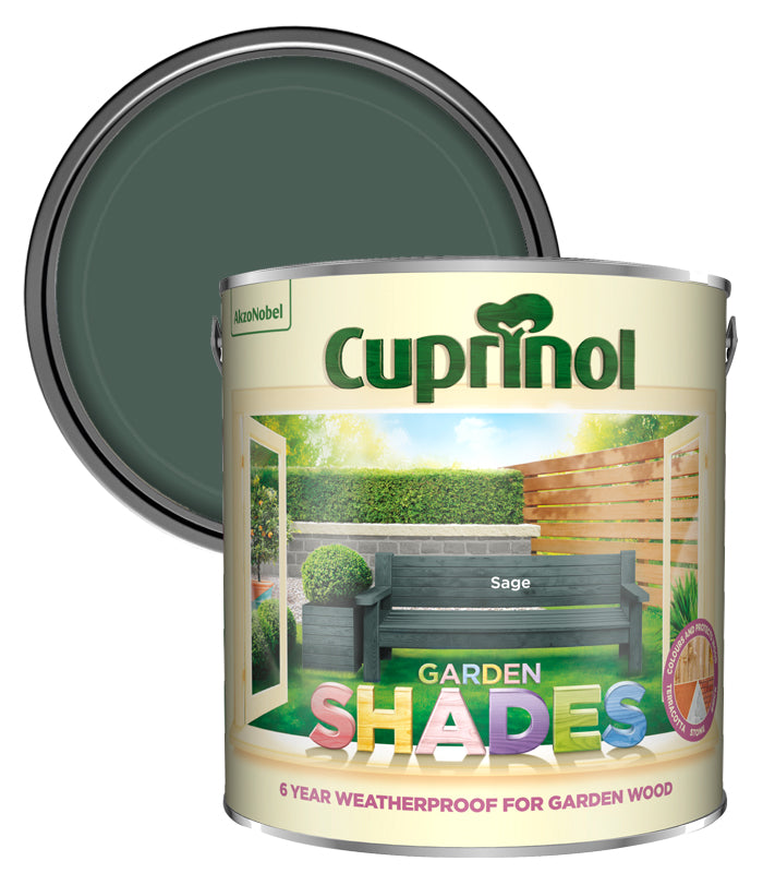 Cuprinol Garden Shades - Sage - 2.5L