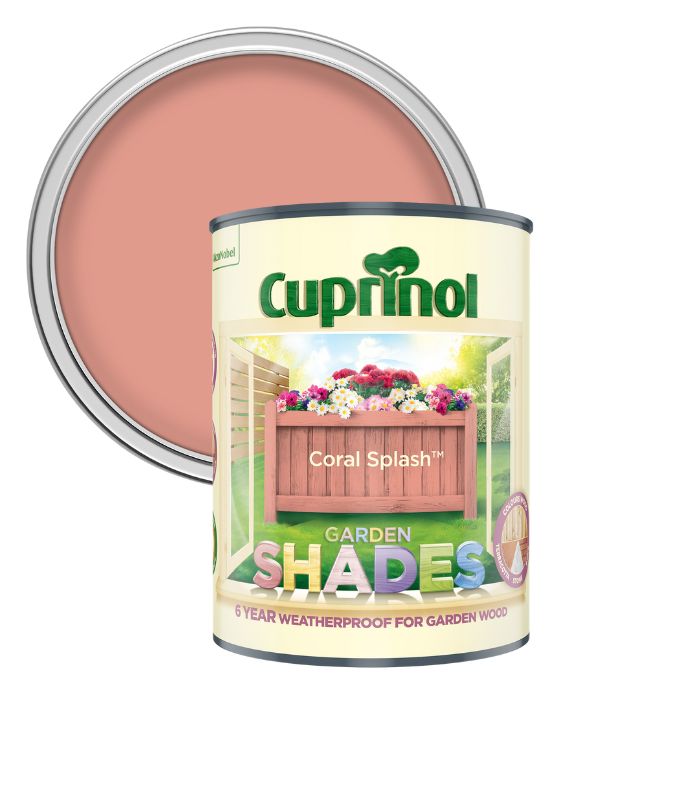 Cuprinol Garden Shades - Coral Splash - 1L